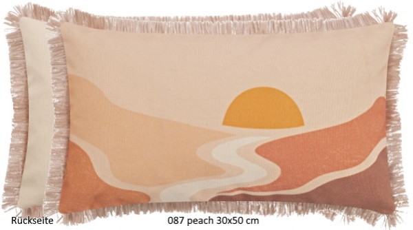 Kissenhülle Sunrise peach 30x50 cm