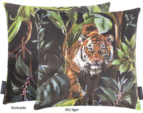 Kissenhülle Nalani tiger 40x40 cm
